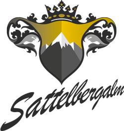 Sattelbergalm-Logo-Wappen